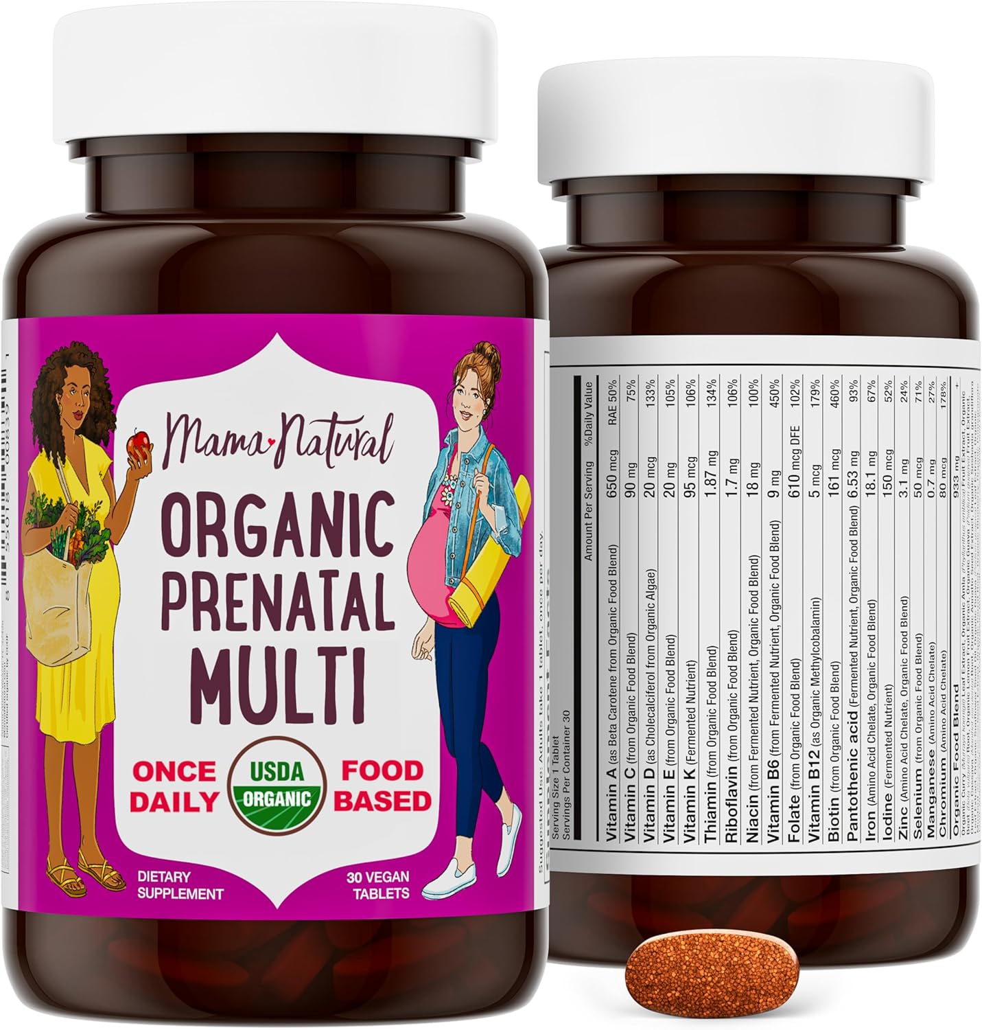 Organic Prenatal Multivitamin