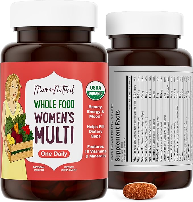 Mama Natural Organic Women's Multivitamin