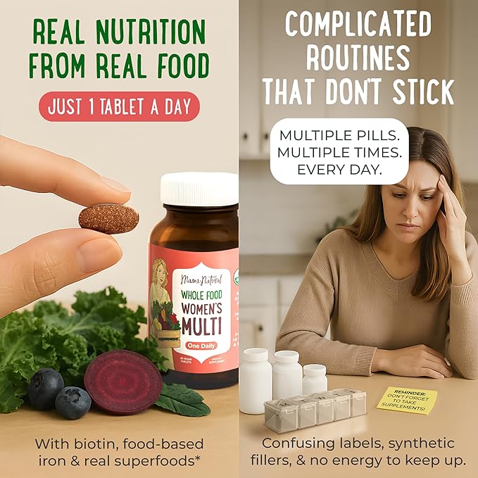Mama Natural Organic Women's Multivitamin