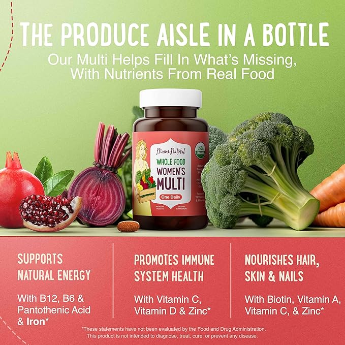 Mama Natural Organic Women's Multivitamin