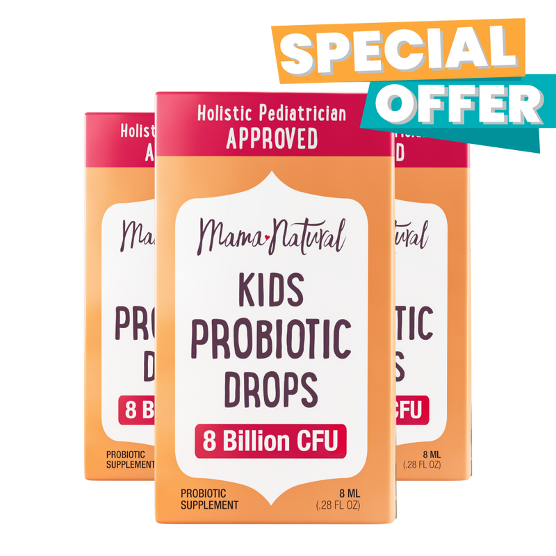 Buy 2 Get 1 Free Kids Probiotic Drops + Free Shipping - Launch Offer