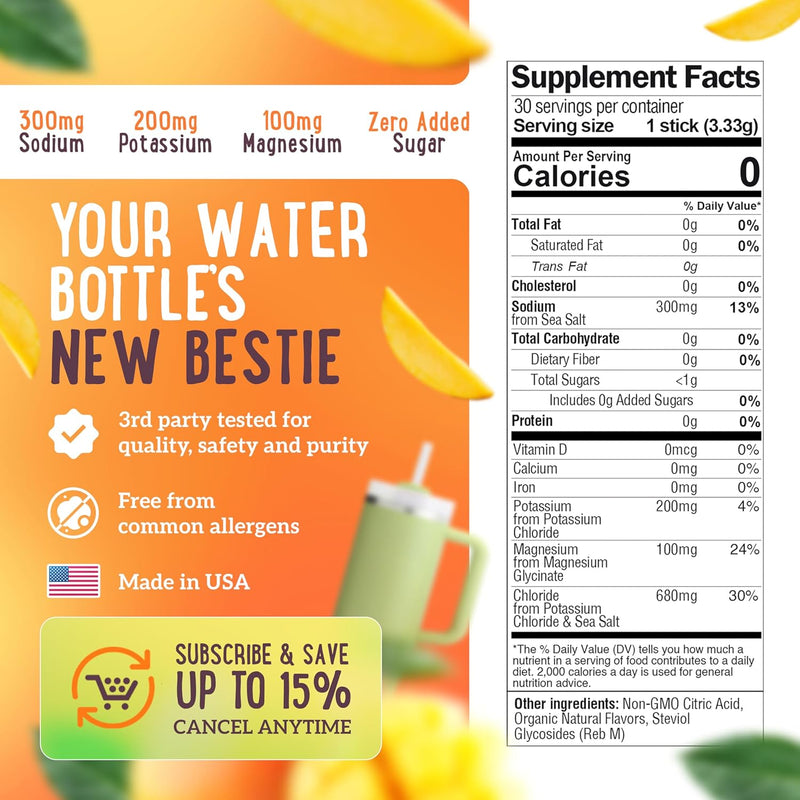 Electrolyte Drink Mix