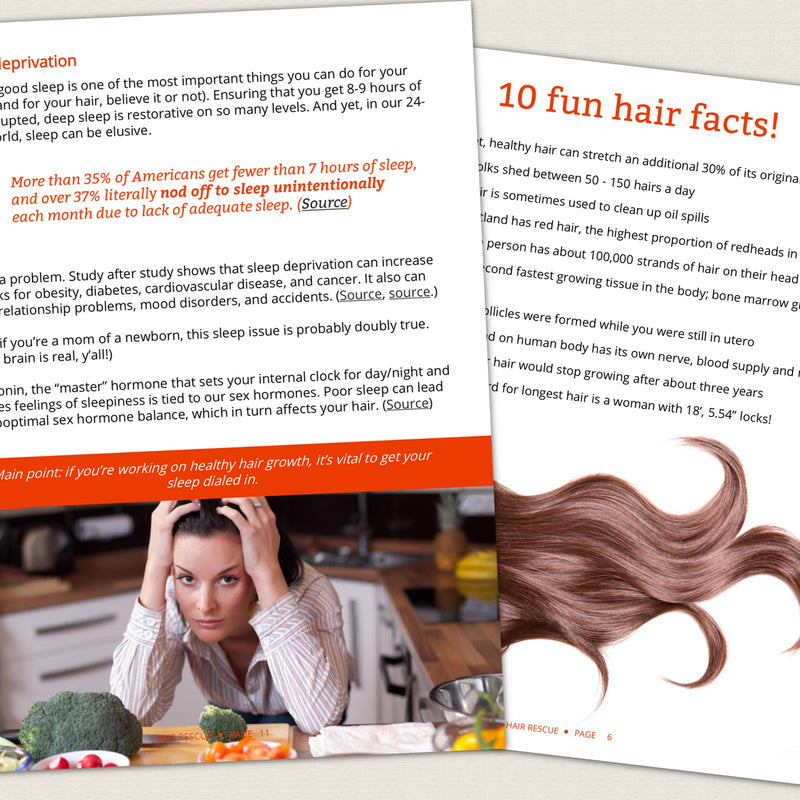 Hair Rescue! Grow Thicker, Healthier Hair Naturally Ebook